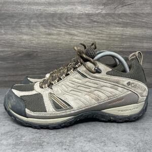Columbia Access Point Techlite Trail Shoes Mens Size 10 Brown Low Top Hiking